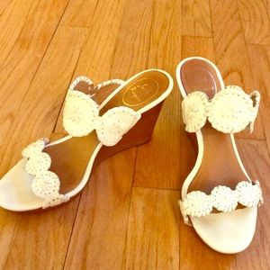 Jack Rogers Wedges sz 8